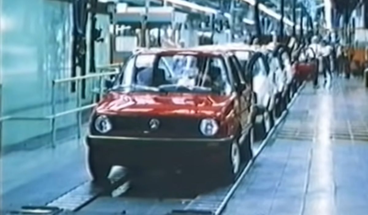 Volkswagen Golf Mk2 produkcja