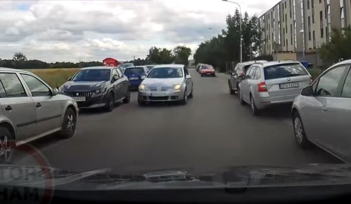 Agresja drogowa na osiedlu we Wrocławiu