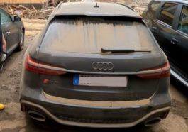 Audi RS6 - pomoc dla powodzian w Niemczech