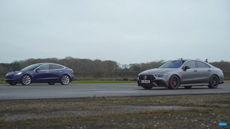 Mercedes-AMG CLA 45 S vs Tesla Model 3 Performance