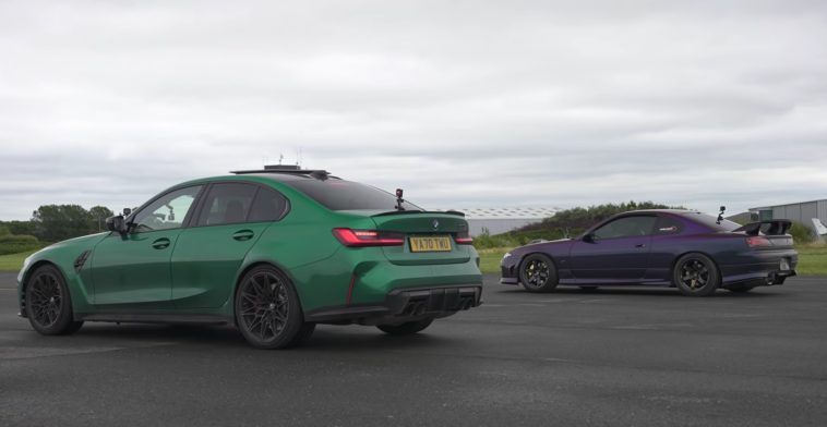 Nissan Silvia vs BMW M3 Competition