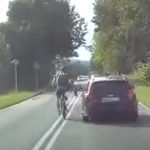 Konflikt rowerzysty z kierowcą