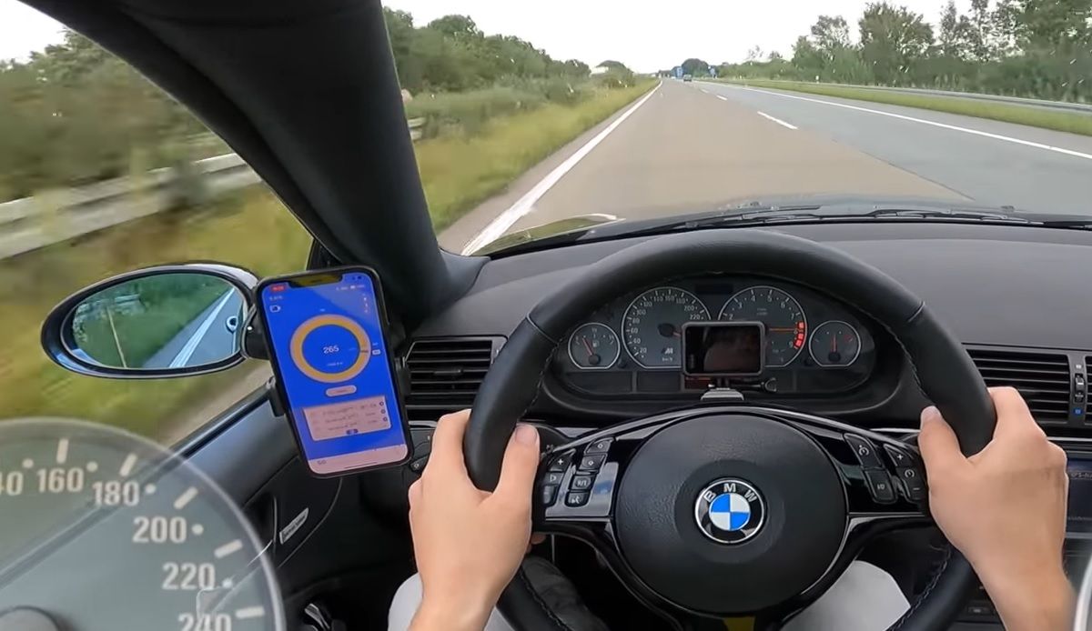 BMW M3 E46 prędkość maksymalna