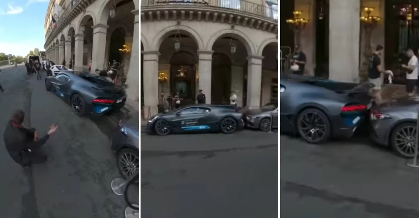Stłuczka Bugatti Divo
