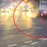 Wypadek na skrzyżowaniu w Olsztynie