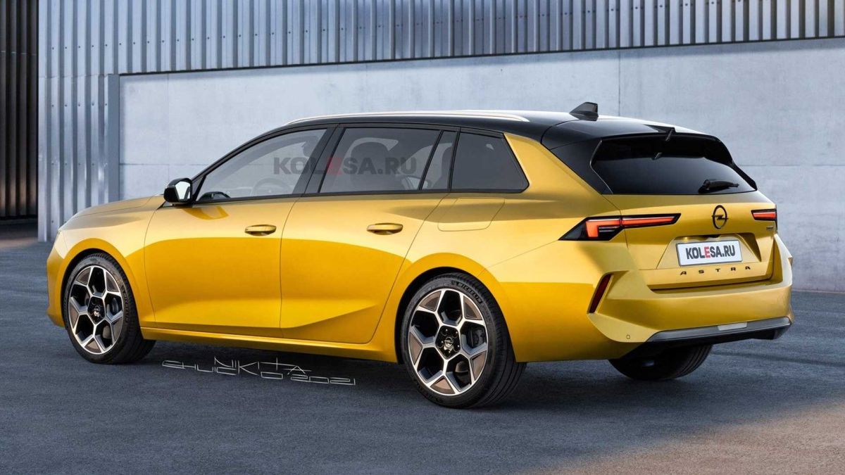 Opel Astra Sports Tourer 2022 - niezależny projekt