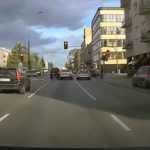Kolizja trzech aut w Warszawie