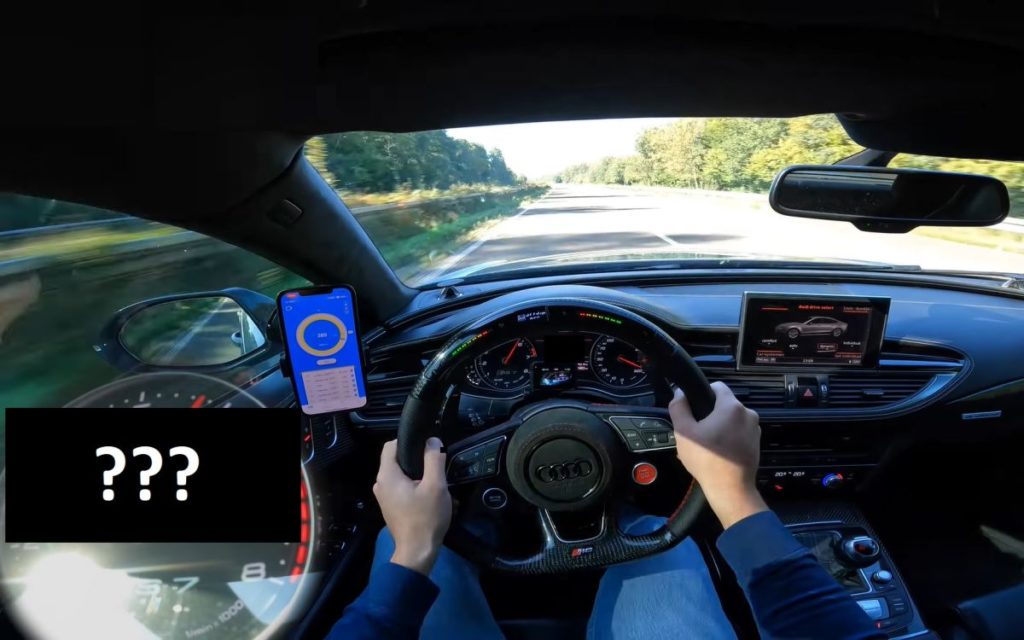 Audi RS7 4G - acceleration