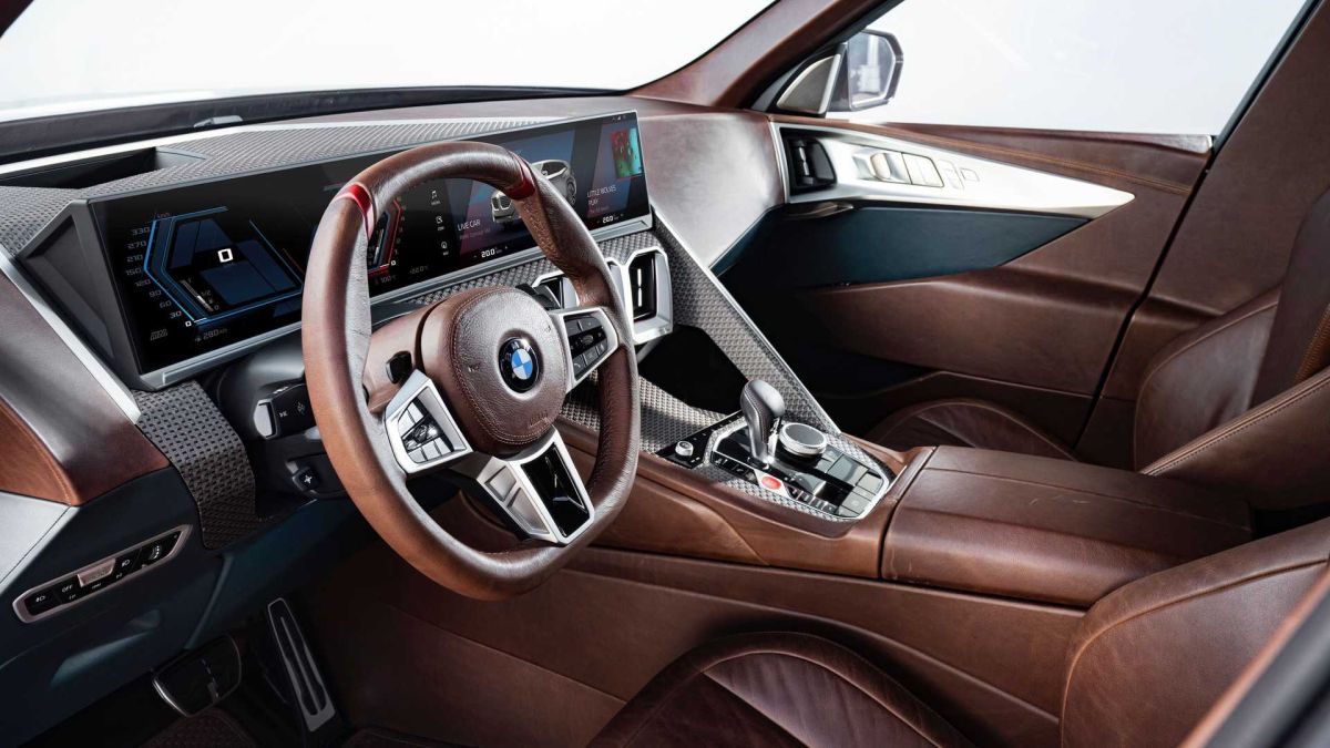 BMW XM Concept - wnętrze