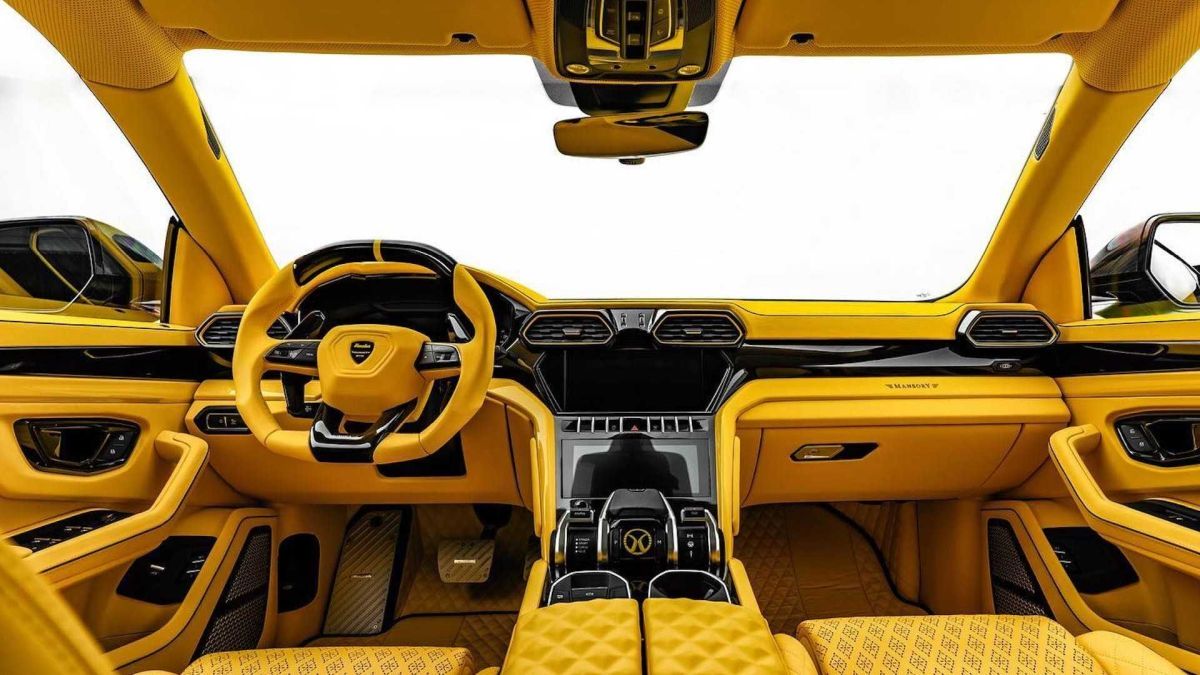 Lamborghini Urus Venatus Mansory - wnętrzse