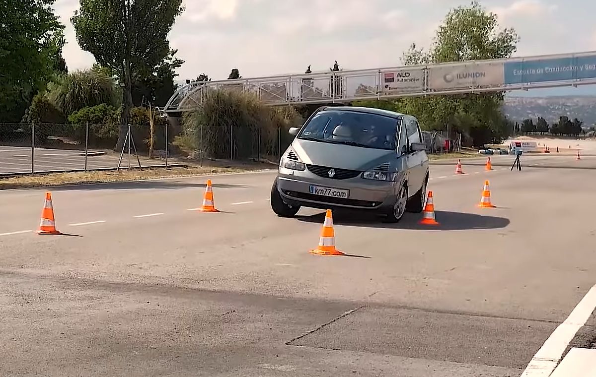 Renault Avantime test łosia