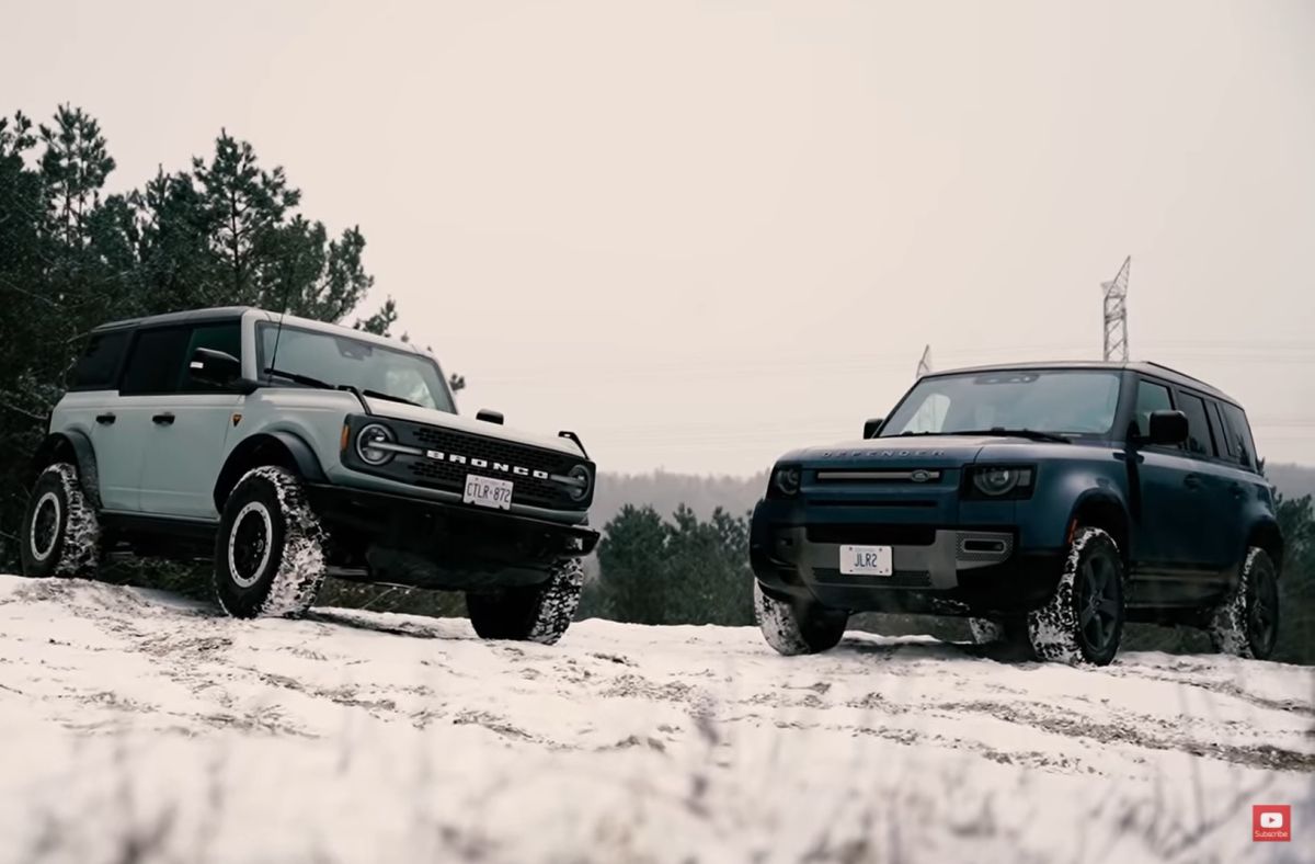 Ford Bronco i Land Rover Defender