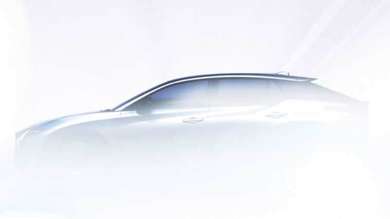 Lexus RZ 2023 teaser