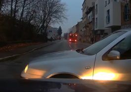 Świetny refleks kierowcy w Bielsku-Białej