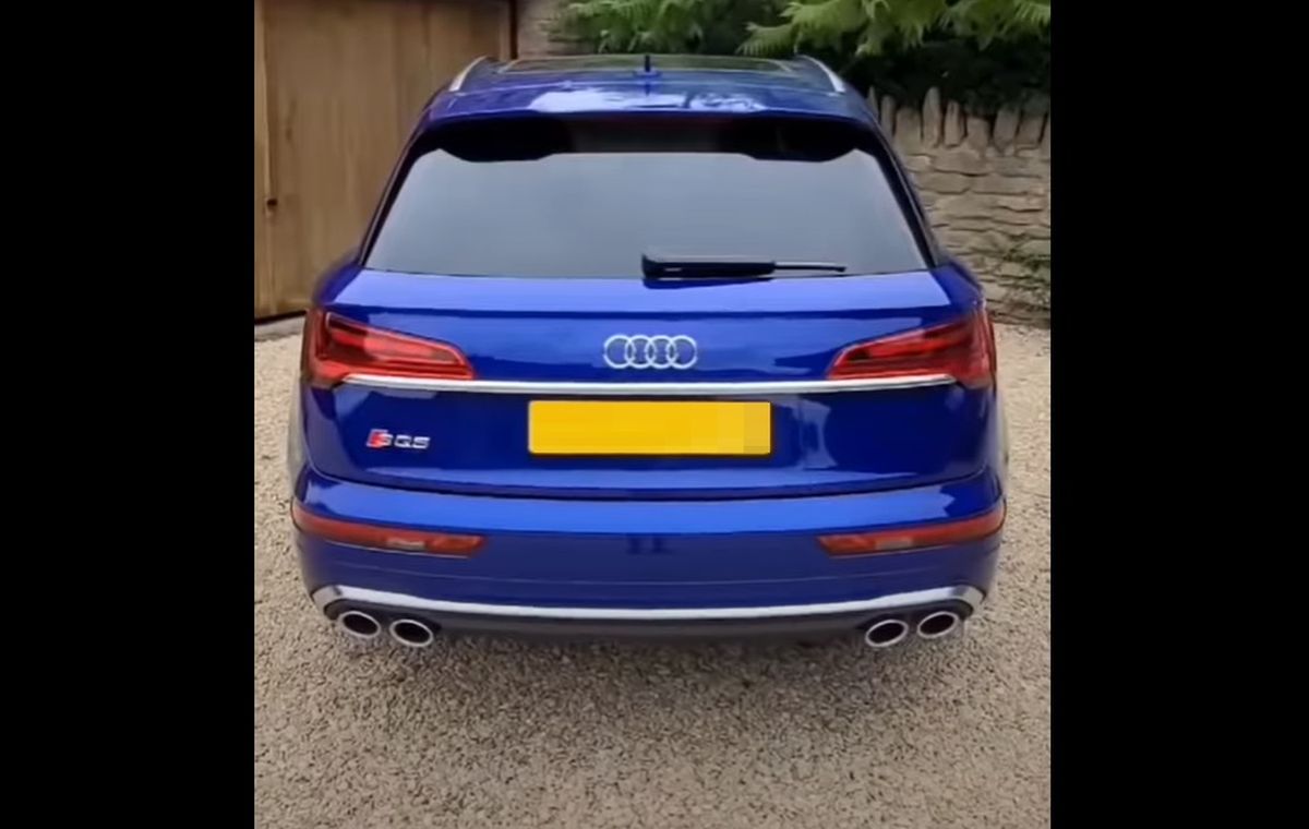 Audi SQ5 atrapy wydechu
