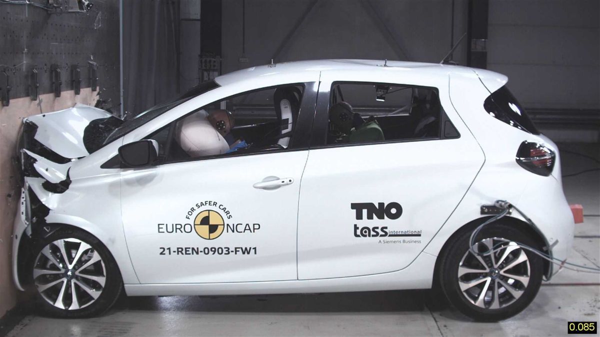 Renault Zoe crash test 2021