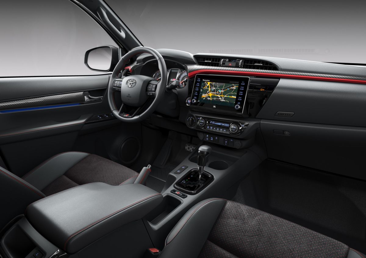 Toyota Hilux GR Sport - interior
