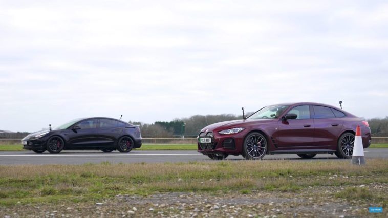 BMW i4 M50 vs Tesla Model 3 Performance