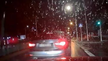 Agresywny kierowca BMW w Poznaniu