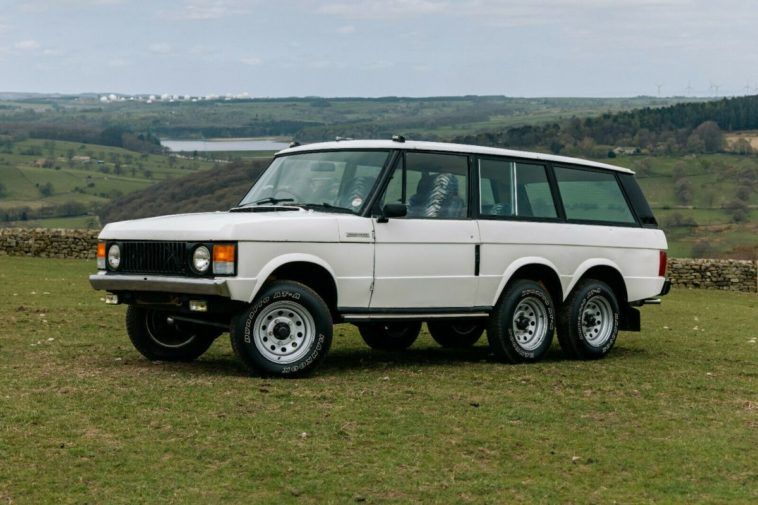 Sześciokołowy Range Rover