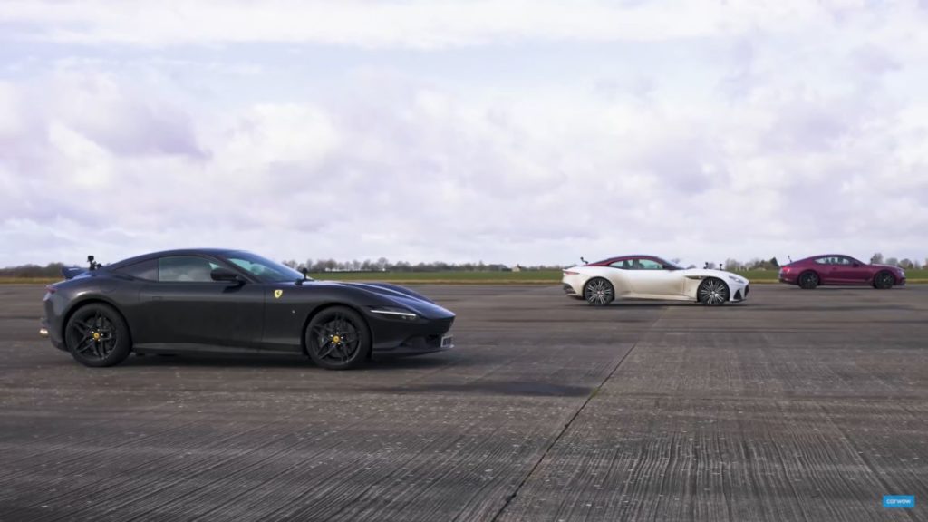 Ferrari, Aston Martin, Bentley