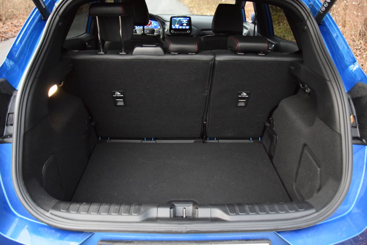 Ford Puma 1.0 EcoBoost Hybrid - bagażnik
