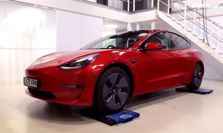 Tesla Model Y - Top Gear test