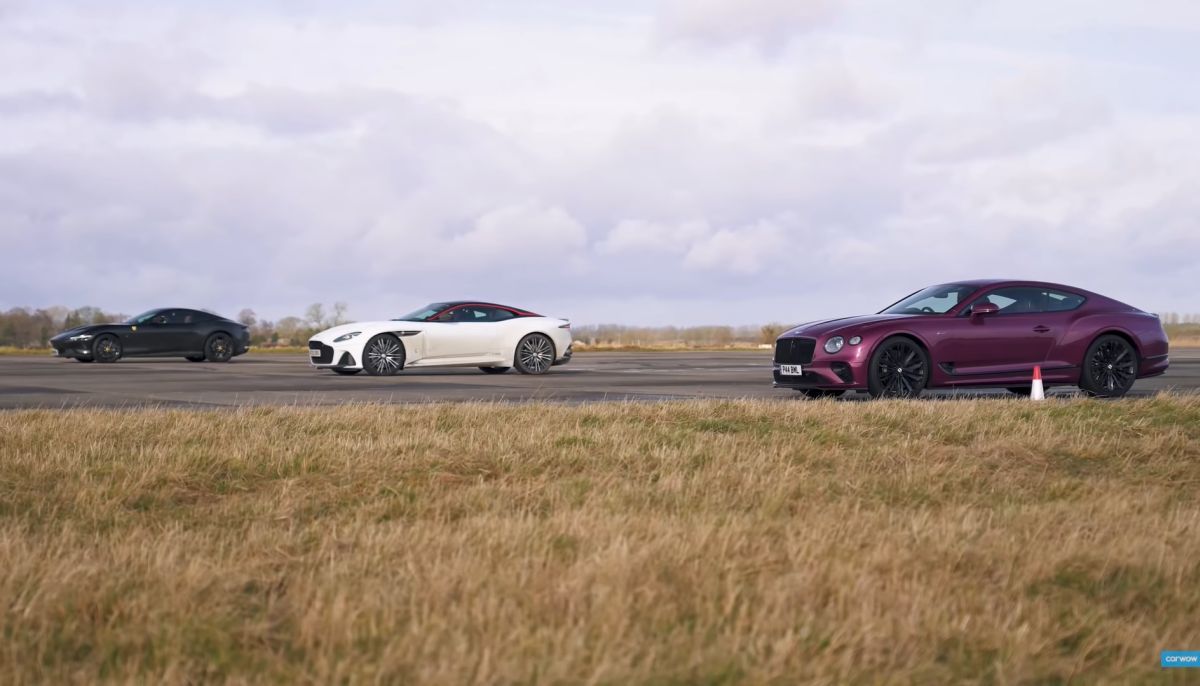 Bentley Continental GT vs Ferrari Roma vs Aston Martin DBS