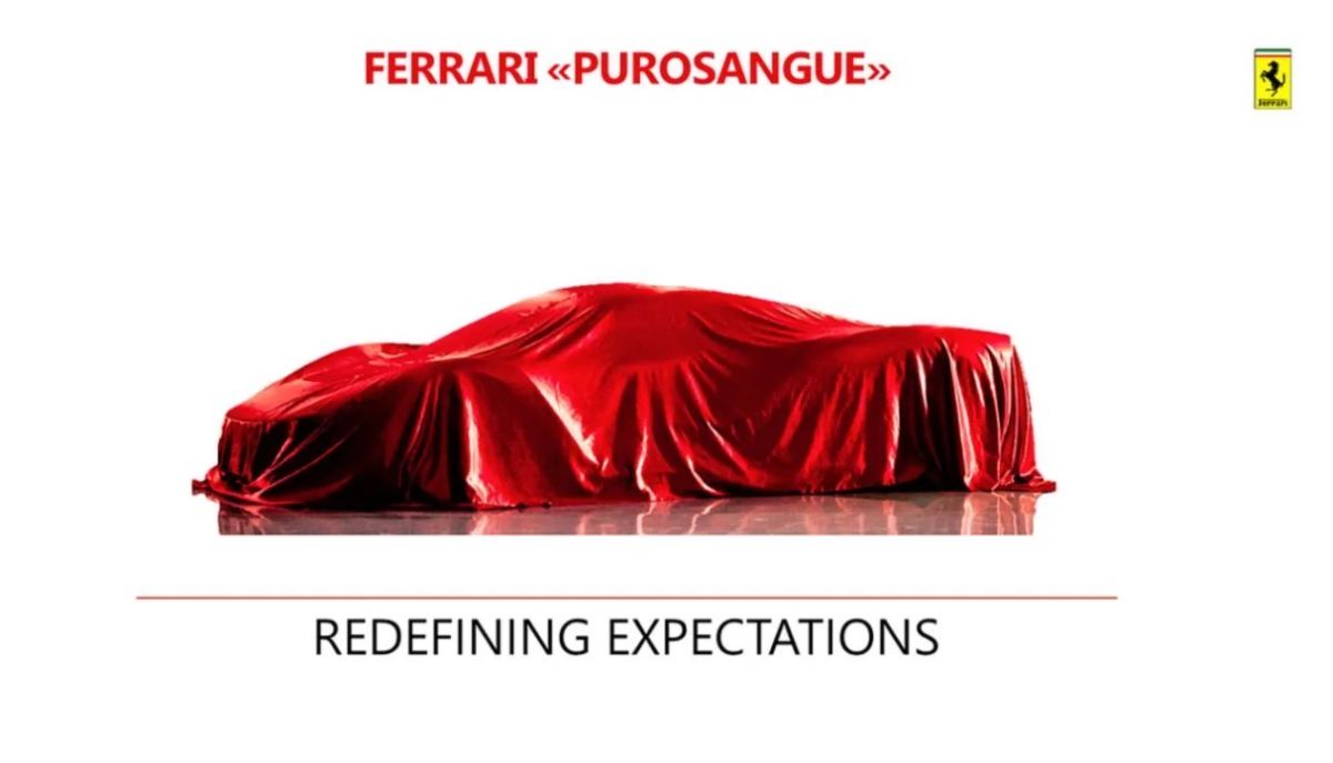 Ferrari Purosangue - zapowiedź