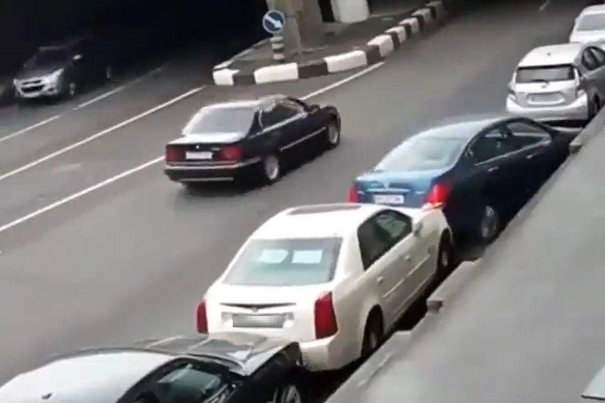 Panika podczas parkowania