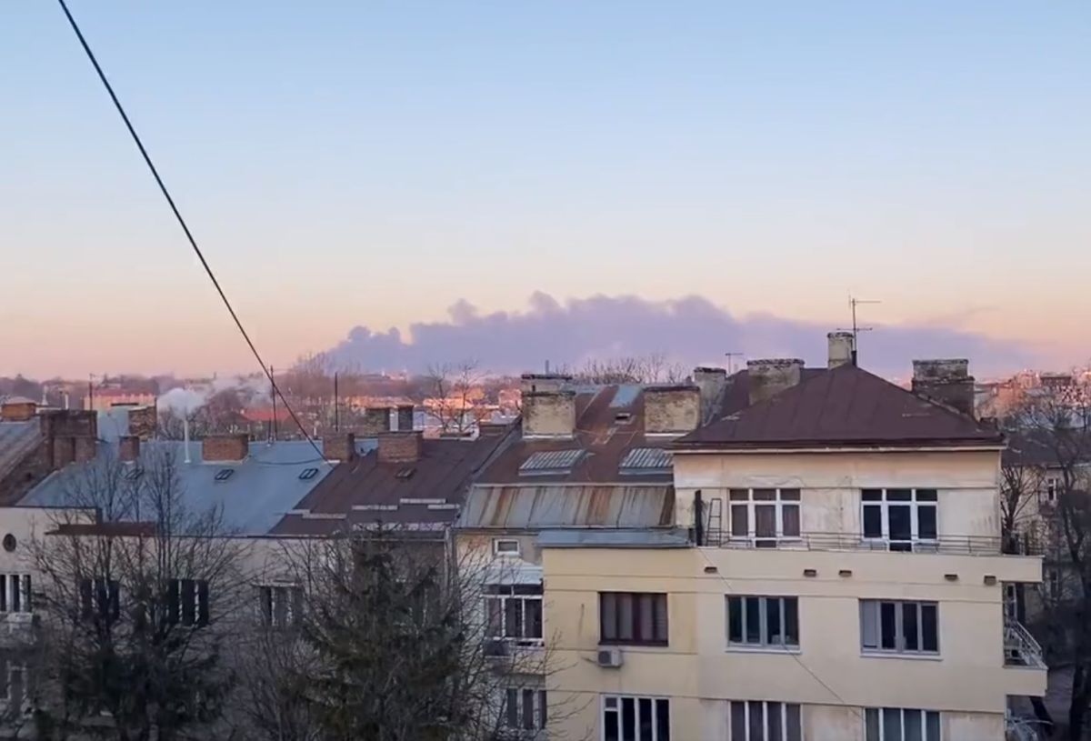 Atak rakietowy we Lwowie