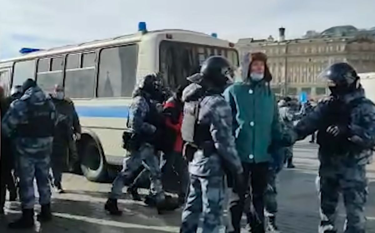 Protesty w Moskwie