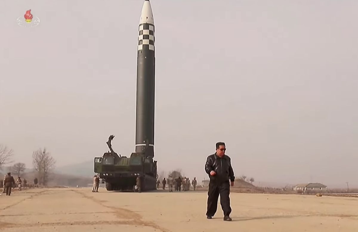 Test ICBM w Korei Północnej