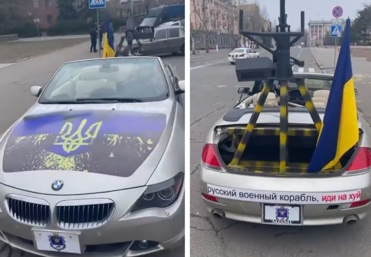 BMW Serii 6 ukraińskiej policji