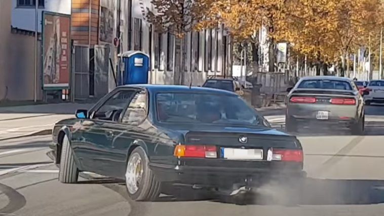 BMW E24 driving fail