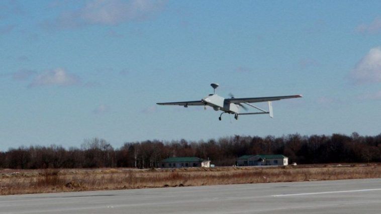 Rosyjski dron zestrzelony przy granicy z Polską