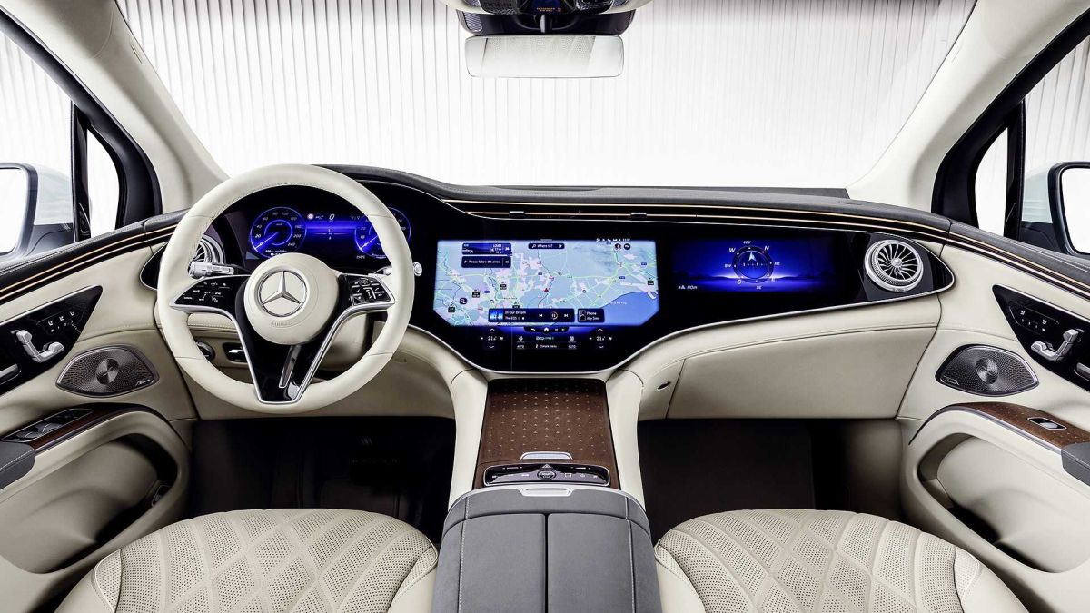 Mercedes-Benz EQS SUV - wnętrze
