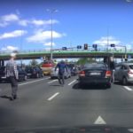 Konflikt drogowy w Białymstoku