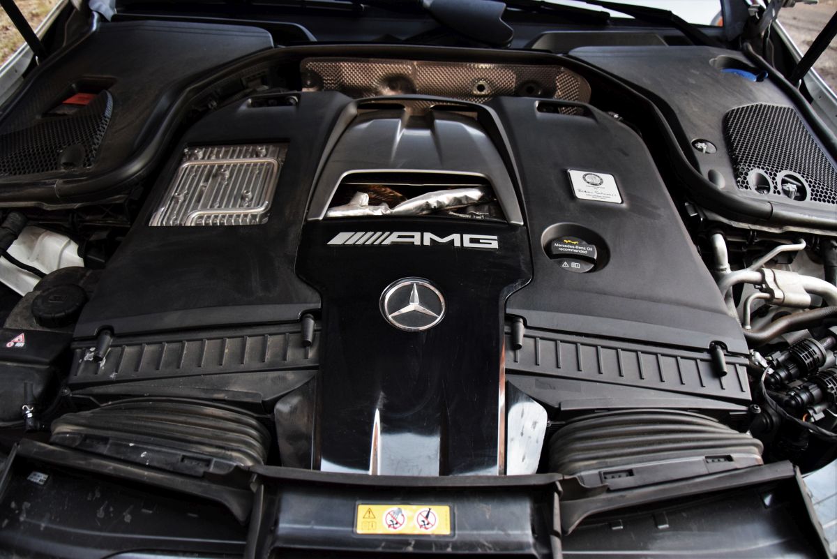 Mercedes-AMG GT - silnik