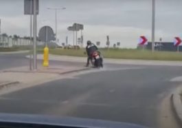 Ucieczka na motocyklu