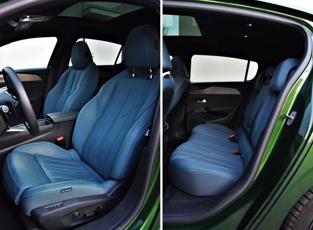 308 GT Pack - wnętrze
