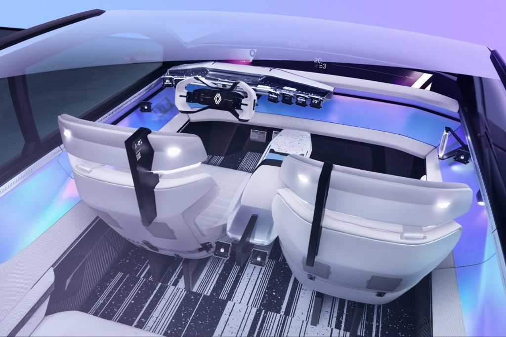 Renault Scenic Vision Concept - wnętrze