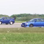 Subaru Impreza P1 kontra Mitsubishi Lancer EVO
