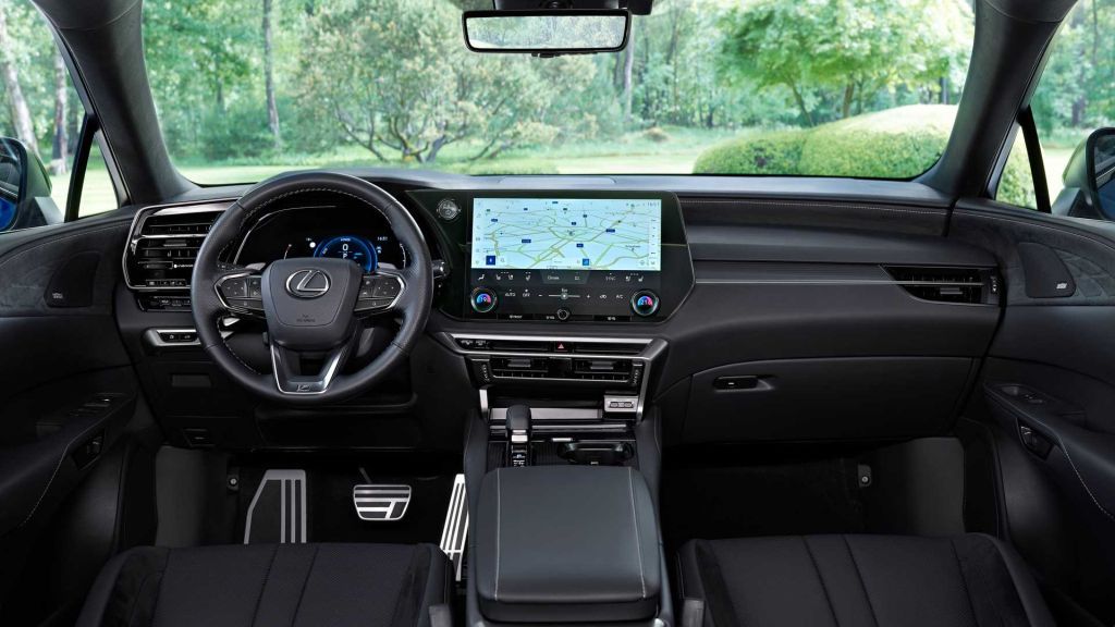 Lexus RX 2023 - wnętrze