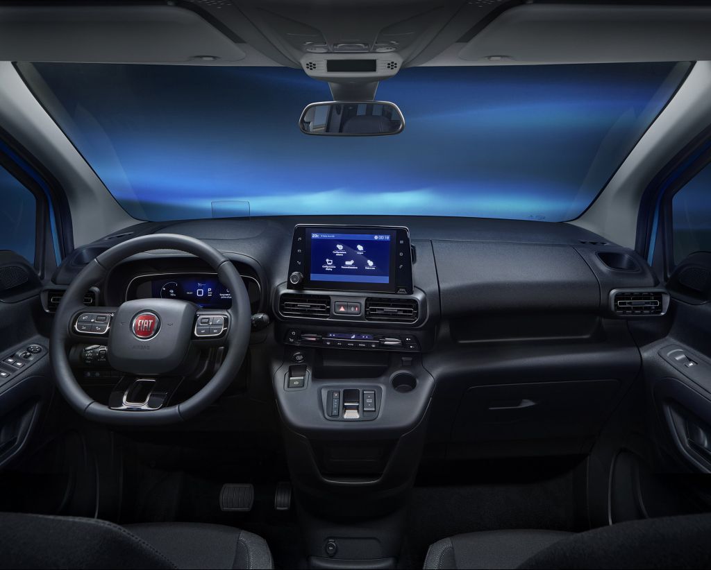 Nowy Fiat Doblo - wnętrze