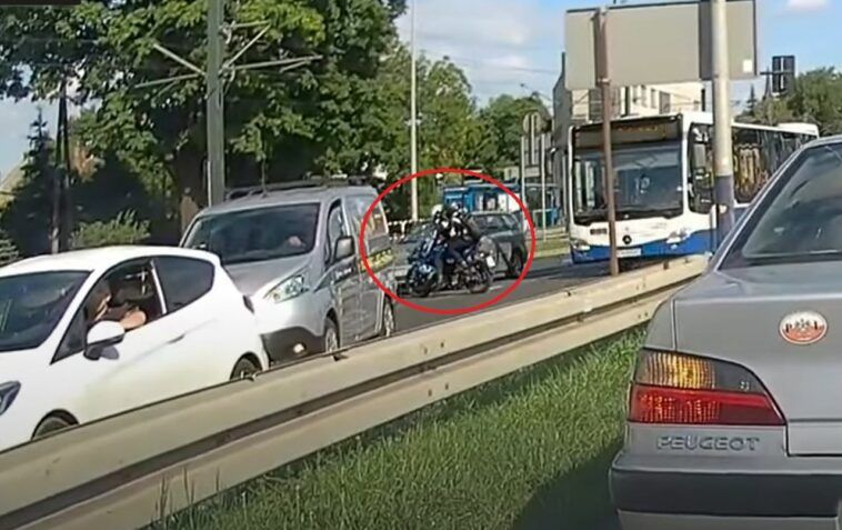 Wypadek motocyklistów w Krakowie