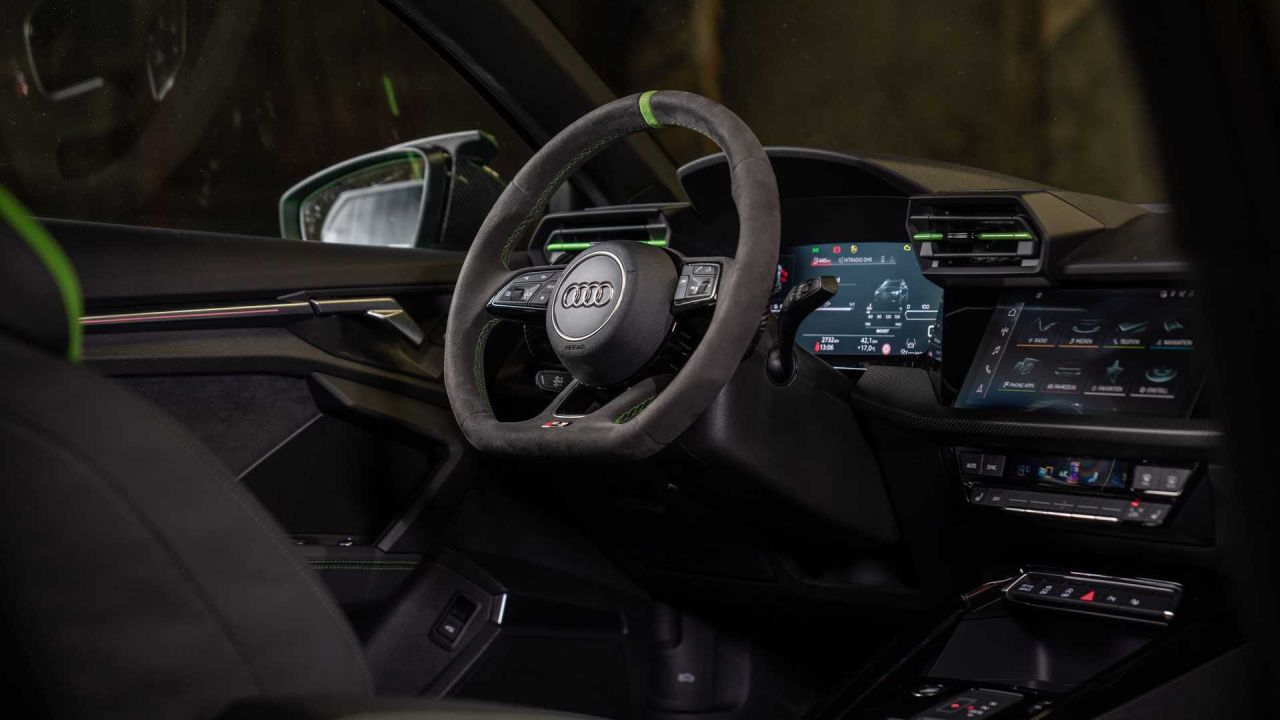 Audi RS3 - wnętrze