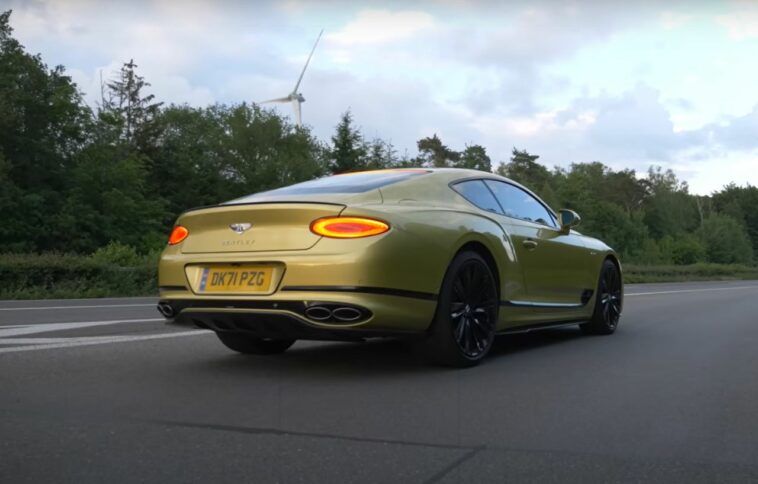 Bentley Continental GT Speed - aceeleration