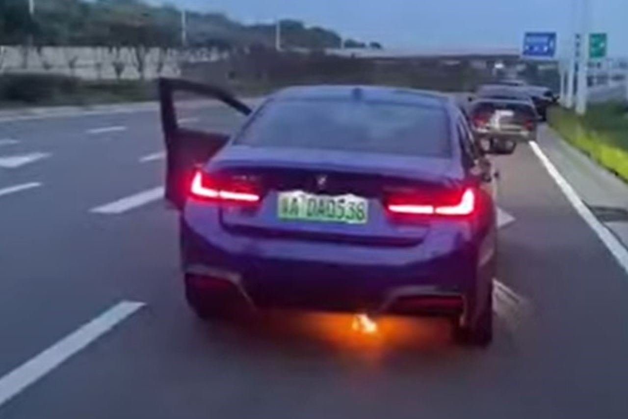 Pożar BMW i3