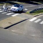 Wypadek rowerzystki w Łukowie